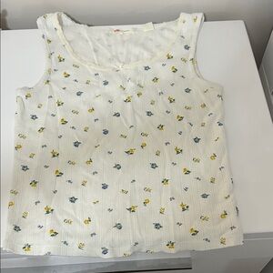 Floral Levi’s women Sleeveless Top